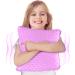 Special Supplies Vibrating Pillow Sensory Pressure Activated Calm for Kids and Adults, 12 x 12 Plush Minky Soft Cover with Textured Therapy Stimulation Bumps, Purple