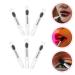 6pcs Silicone Lip Mask Brush Set - Lipstick Applicator & Makeup Tool for Perfect Lips - Black Beauty Supply - Buy Online on GoSupps.com