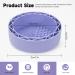 LELE LIFE Makeup Brush Cleaner Mat with Drying Rack Silicone Makeup Brush Cleaning Mat Scrubber Bowl Make Up Brush Cleaner Pad for Cosmetic Brushes Purple - Buy Online on GoSupps.com