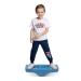 Kids Rocking Seesaw Balance Board with 5 Wooden Balls Sensory Training Rocking Board Balance Training Equipment Children Indoor Outdoor Activity Toy (Blue) Z-blue
