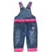 Peacolate Baby Girls Overalls with Belt - Rose, 18-24 Months - Buy Online on GoSupps.com