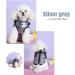 Waterproof Dog Vest & Coat | Winter Soft Harness in 9 Colors - XXL Silver - Buy Online on GoSupps.com