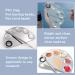 Tsathoggua Professional Makeup Palette And Spatula Upgrade Mixing Make Up Palette Stainless Steel Cosmetic Palette With Spatula For Mixing Makeup Cosmetics Or Nail Art - Buy Online on GoSupps.com