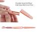 Nail Shaping Clip - Dekaim Rose Gold Stainless Steel Nail Art Tool | 3 Colors Glue Removal Clamp for Perfect Nail Design - Buy Online on GoSupps.com