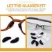 Gleavi Glasses Pads: 10 Pairs of Soft Self-Adhesive Silicone Nose Pads - 4mm Thin & Slide-Resistant for Ultimate Comfort - Buy Online on GoSupps.com