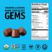 Hu Gems Vegan Chocolate Chips 9oz 3 Pack - Organic Paleo Dark Chocolate Baking Chips for Snacking - Non GMO & Kosher 9 Ounce (Pack of 3) - Buy Online on GoSupps.com