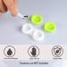 Aoutrow 16 Pack Mini Contact Lens Case Set - Colorful Bulk Holder Container - Buy Online on GoSupps.com