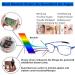 DOOViC Blue Light Filter Computer Reading Glasses for Unisex TR259-C - C7 Blue Tortoiseshell 1.25x | 9 Colors Available - Shop Now! - Buy Online on GoSupps.com