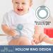 ME.FAN Baby Teething Toys 6 Pack - Silicone Baby Teether Toy for Infants - Soothes Teething Pain - Lion Design - Multicolor - 3+ Years - Buy Online on GoSupps.com