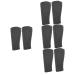 Hemoton 4 Pairs ankle sleeve warm ankle wrap calf sleeve ankle support socks kids neck warmer Ankle anti-sprain ankle support sleeve foot sleeves achilles sleeve child cotton winter Brace