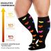 Plus Size Compression Socks for Women & Men - 20-30 mmHg Wide Calf Stockings for Optimal Circulation Support - Buy Online on GoSupps.com