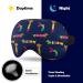 Colorful Dachshund Dog Sleep Mask - Adjustable Blindfold for Sleeping, Travel, and Naps - Buy Online on GoSupps.com