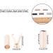 PandaHall Shoelace Tips Set - 30 Sets, 5 Colors, Alloy Metal Aglet Replacement Tips for DIY Repair and Design - Buy Online on GoSupps.com