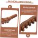 Healeved 5-Stick Rollstab Massage Device - 20 Wooden Massage Balls Gua Sha Stick Head & Muscle Roller for Ultimate Back Relaxation - Buy Online on GoSupps.com