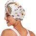 Super Absorbent Brown Hedgehog Mushroom Hair Towels 2 Pack - Quick Dry Turbans for Women & Girls - Buy Online on GoSupps.com
