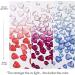200 PCS Clear Heart Nail Charms for Acrylic Nails - Love Heart 3D Art Decoration | Foweso N58 - Buy Online on GoSupps.com