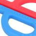 2pcs P Shape Silicone Teething Toy for 3 Month Babies - Sensory Chew Tube (Type 1) - Buy Online on GoSupps.com