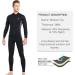 Wetsuit Pants and Tops Set 3mm Neoprene for Men, Large - Perfect for Diving, Surfing, Swimming - Black - Buy Online on GoSupps.com