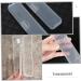 Exceart Transparent Toothbrush Case & Travel Holder | Clear Plastic Organizer for Toothbrushes & Toothpaste - Buy Online on GoSupps.com