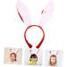 FRCOLOR Headband Hair Jewels for Women Girl Hair Accessories Stuffed Bunny for Hair Accessory for Costumes Outfit Bunny Costume Accessories Rabbit Ears Props Women's Fabric Red - Buy Online on GoSupps.com