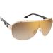 Rocawear R1490 Dashing Metal Uv400 Protective Rectangular Shield Sunglasses Gifts for Men with Flair 135 Mm - Buy Online on GoSupps.com