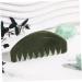 Magiclulu 3-Pc Portable Jade Comb Set | Scalp & Head Massage Device | Natural Jade Gua Sha Hair Care - Buy Online on GoSupps.com