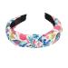 Easter Bunny Flower Headbands Set for Women and Girls - Non-slip Workout Turban Hair Accessories - Buy Online on GoSupps.com