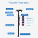 Multi-Function Intelligent Elderly Crutches Walking Cane Stick with LED Light Smart Radio Alarm for Seniors Interesting B - Buy Online on GoSupps.com