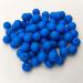 50pcs Deep Sky Blue 15mm Silicone Round Beads - Sensory Pearl Bead Bulk for DIY Jewelry Making - Buy Online on GoSupps.com