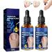 2PCS German Toenailcare Removal Paronychia Oil Nail Repair Solution Toenailplus Anti Paronychia Relief Oil For Damaged & Discoloration Nail