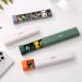 Tablet Pill Dose Box - 7-Grid Green Organizer for Vitamins & Medication | On-the-Go Travel Case - Buy Online on GoSupps.com