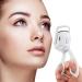 Heated Eyelash Curler, Electric Eye Lash Curler, 2 Modes Heated Quickly, Easy to Curl, Natural and Lasting Eyelashes, Saving Makeup Time, Rizador de Pestaas Electrico, White