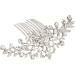 Angoily Diamond Headpiece Hair Accessories for Women Prom Crystal Headpiece Womens Accessories Crystal Hair Comb Clips with Teeth Grip Silver Headpiece Hair Piece Women's Vintage - Buy Online on GoSupps.com