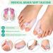 Hallux Valgus Correction Set - Bunion Sleeve & Toe Spreader | 9-Piece Silicone Protectors for Hammer Toe & Claw Toes - Buy Online on GoSupps.com