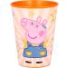 Palleon Peppa Cups for Children - Set of 4 BPA-Free Plastic Drinking Cups - 260ml Capacity - Kid-Friendly Design - Buy Online on GoSupps.com