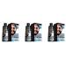 KVSERT 3 x Permanent Beard Dye Shampoo for Dying Beard Removal White Gray Beard Hair Beard Shampoo 200 ml