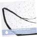 WOONEKY 4 Pcs Shampoo Funnel Hair Straightening Shampoo Hair Dye Tools Sheer Cape Pu Transparent Plastic - Buy Online on GoSupps.com