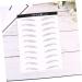 FOMIYES 2 Pairs Waterproof Stickers Authentic Eyebrows Transfer Stickers 6d Disposable Eyebrow Stickers - Buy Online on GoSupps.com
