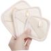 5pcs Loofah Shower Rub & Exfoliator Pads - Makeup Remover Bath Scrubber & Facial Scrubber for Ultimate Skin Care - Square Loofa Sponge Pack - Buy Online on GoSupps.com
