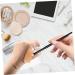 Buy Acrylic Handheld Makeup Palette Set - Nail Art Polish Holder & Mixing Tray for Foundation Cream and Cosmetic Use | International Shipping Available - Buy Online on GoSupps.com
