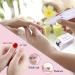 FATUXZ Electric Nail Drill Set - Adjustable 20000RPM Nail File Machine for Manicure Pedicure - White Acrylic Nail Tools - Buy Online on GoSupps.com