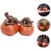 Zerodeko Home Decor Toys 1pc Persimmon Decorative Ornaments Delicate Office Small Persimmon Car Decor Chinese Decorations Orange 9.6x7.4cm - Buy Online on GoSupps.com