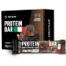 Sprintade PROTEIN BAR Italian Protein Bar 12 x 60g 21g of Proteins low sugar snacks gluten free suitable for keto diets (Cocoa 12 Bars) Cocoa 1 count (Pack of 1)