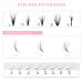 LAVISLASH 500 Promade Fan Eyelash Extensions | Fluffy Wispy Faux Mink Lashes | 5D/7D/9D/11D Fans | 0.05/0.07mm Thickness | C CC D Curl | 9-16mm Length | Volume Individual Lashes - Buy Online on GoSupps.com