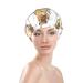 Comical Dog Printed Shower Cap for Women - Waterproof, Fits All Head Sizes and Hair Textures - Buy Online on GoSupps.com