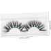 Homoyoyo 2 Pairs Fake Eyelashes Faux Lashes Strip Eyelashes Handmade False Women False Eyelash Artificial Eyelashes Dense Eyelashes Fluffy 3d Glitter Powder Chemical Fiber - Buy Online on GoSupps.com