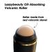 Lazzybeauty Oil Absorbing Volcanic Roller - Portable Reusable Oil-Resistant Face Roller for Oil Control - Natural Stone Facial Tool for Skin Massage - Travel-Friendly - Buy Online on GoSupps.com