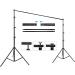 Adjustable Photography Backdrop Support System | HYJ-INC 10ft x 8.5ft Kit with Carry Bag - Buy Online on GoSupps.com