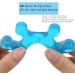 Gel Toe Separators & Correctors for Overlapping Toes | Bunions, Hammer Toe & Foot Pain Relief - 5 Pack - Buy Online on GoSupps.com