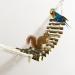 Wooden Bird Ladder Toys for Small to Medium Birds Large Swing Climbing Toy for Parakeets Canaries & More - Buy Online on GoSupps.com